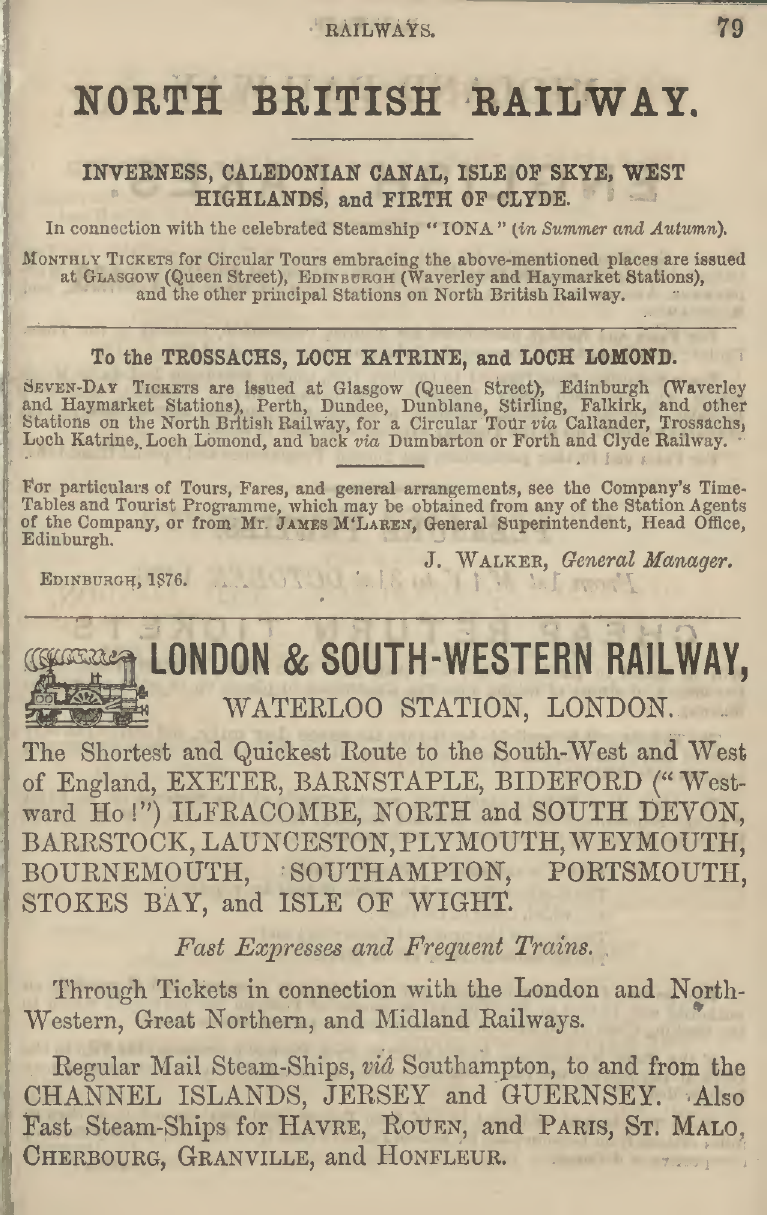 Railway rivalry reaches the Trossachs